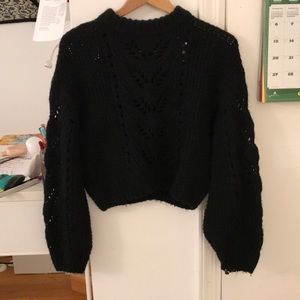 Black sweater